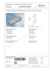 FF225R12ME4BOSA1 Datenblatt Cover