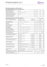 FF450R12ME4PB11BOSA1 Datenblatt Seite 2