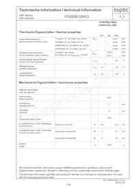 FF600R12KE3NOSA1 Datenblatt Seite 3