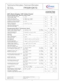 FP25R12KT3BOSA1 Datenblatt Seite 3