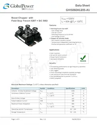 GHIS060A120S-A1數據表 封面