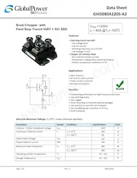 GHIS080A120S-A2 Datasheet Copertura