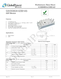 GSID080A120B1A5 Datasheet Copertura