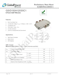 GSID150A120S5C1 Datenblatt Cover