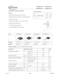 IPS09N03LA G Datasheet Copertura