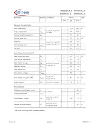 IPS09N03LA G數據表 頁面 3