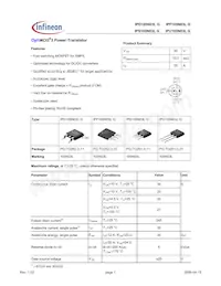 IPU105N03L G Datasheet Cover