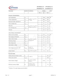 IPUH6N03LA G數據表 頁面 3