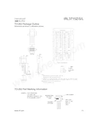 IRL3715ZSTRRPBF數據表 頁面 11