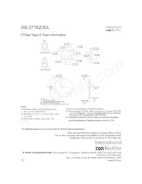 IRL3715ZSTRRPBF Datasheet Pagina 12