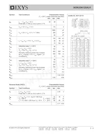IXSN35N120AU1 Datenblatt Seite 2