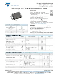 VS-50MT060WHTAPBF Datasheet Cover