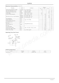 5LP01S-TL-E Datasheet Pagina 2