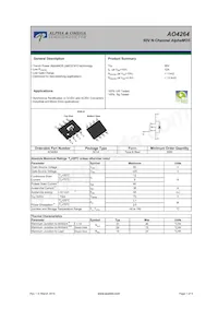 AO4264_DELTA數據表 封面