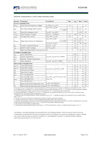 AOD474B Datenblatt Seite 2