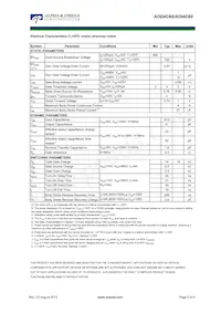 AOI4C60 Datasheet Pagina 2