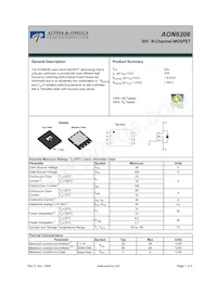 AON6206 Datenblatt Cover