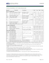 AON6206 Datasheet Pagina 2