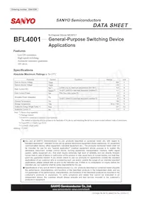 BFL4001 Datasheet Copertura