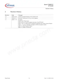 BTS244Z E3062A Datasheet Pagina 13