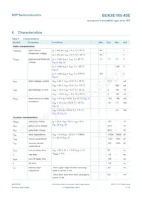 BUK9E1R8-40E數據表 頁面 5