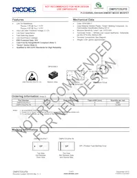 DMP57D5UFB-7 Datasheet Copertura