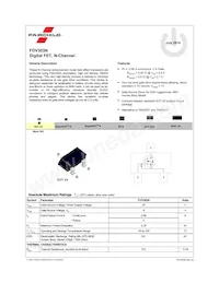 FDV303N_NB9U008數據表 封面