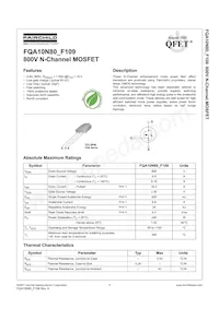 FQA10N80_F109 Datasheet Copertura