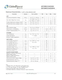 GP1M015A050FH Datasheet Pagina 2