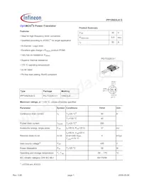 IPP10N03LB G數據表 封面