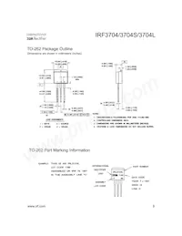 IRF3704STRR數據表 頁面 9