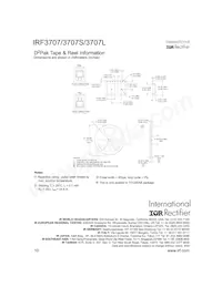 IRF3707STRR數據表 頁面 10