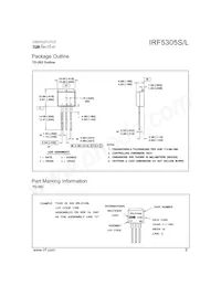 IRF5305L Datasheet Pagina 9