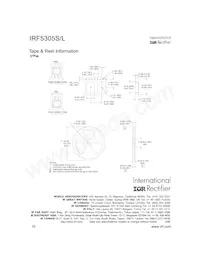 IRF5305L數據表 頁面 10