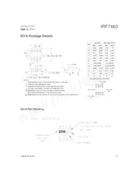 IRF7463TR Datasheet Pagina 7