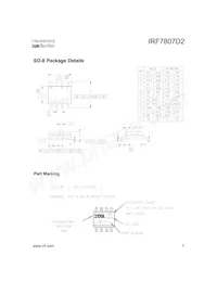 IRF7807D2TR數據表 頁面 7