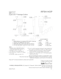 IRFBA1405P Datasheet Page 9