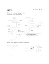 IRFR3707TRR Datasheet Pagina 7