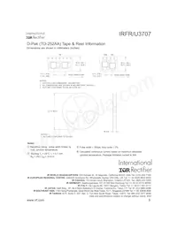 IRFR3707TRR Datasheet Pagina 9