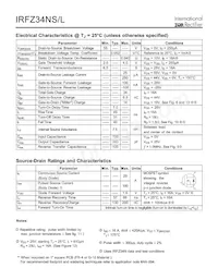 IRFZ34NL Datasheet Pagina 2