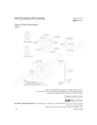 IRFZ44NSTRR數據表 頁面 10