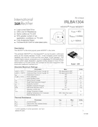 IRLBA1304PPBF Datasheet Copertura