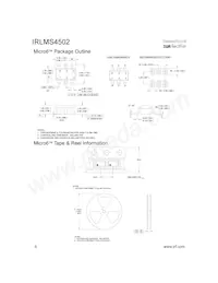 IRLMS4502TR Datasheet Page 6