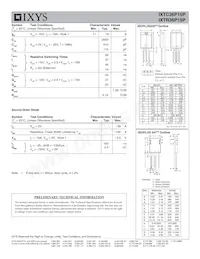 IXTC36P15P Datasheet Page 2