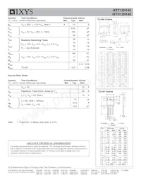 IXTT12N140 Datasheet Page 2