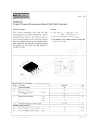 NDS8435A Datasheet Copertura