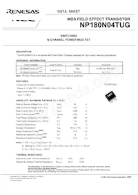 NP180N04TUG-E1-AY Datenblatt Seite 3