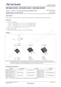 NP40N10VDF-E2-AY Datenblatt Cover