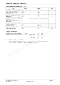 NP40N10VDF-E2-AY Datasheet Pagina 2