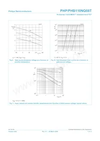 PHP110NQ08T Datasheet Pagina 7